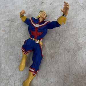 Banpresto My Hero Academia All Might Statue Amazing Heroes Vol 5 Anime 10" AS IS